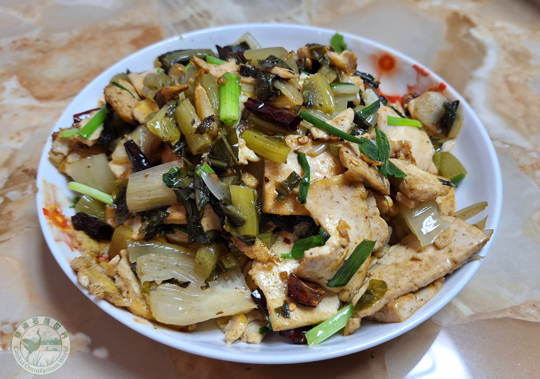 腌菜炒豆腐